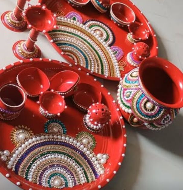 Pooja Handmade Thali
